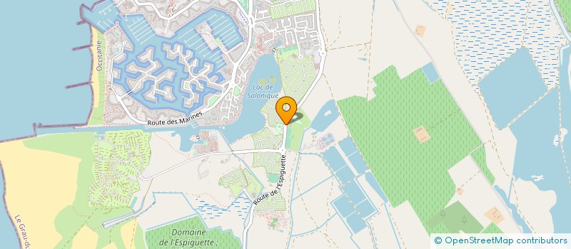 localisation de l'entreprise EL RANCHO  LE GRAU-DU-ROI