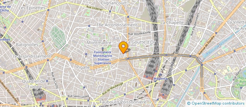 localisation de l'entreprise EL RAWDA VOYAGES  PARIS