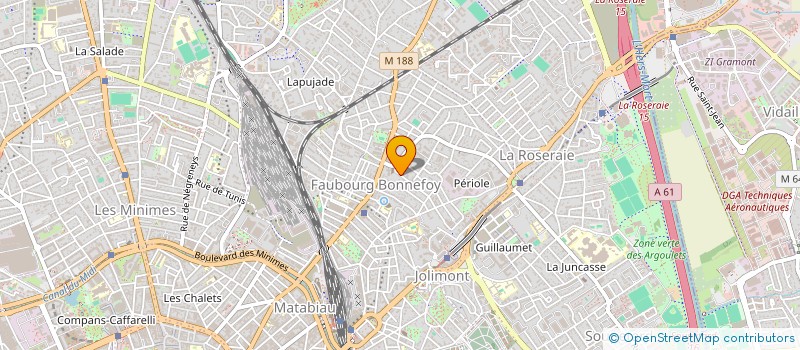 localisation de l'entreprise EL RINCON à TOULOUSE
