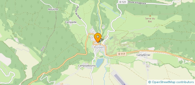 localisation de l'entreprise EL RIO D'OURO  PUIVERT