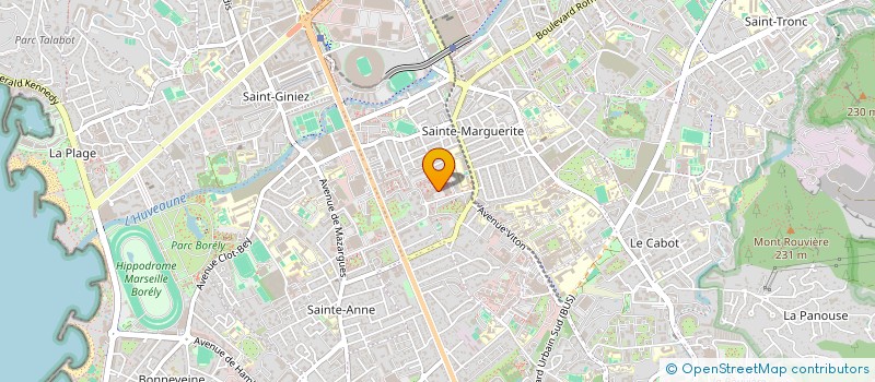 localisation de l'entreprise EL-ROUAH CONSEILS ET ASSOCIES  MARSEILLE