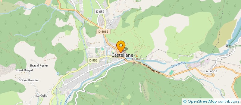 localisation de l'entreprise EL RUPTOR PUB à CASTELLANE