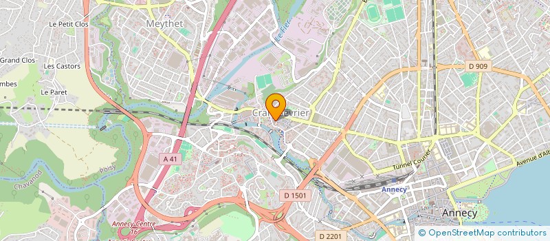 localisation de l'entreprise EL SALAM à ANNECY