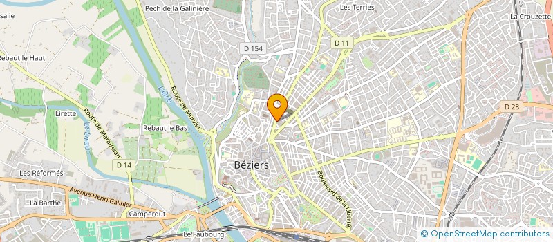 localisation de l'entreprise EL SALEM  BEZIERS