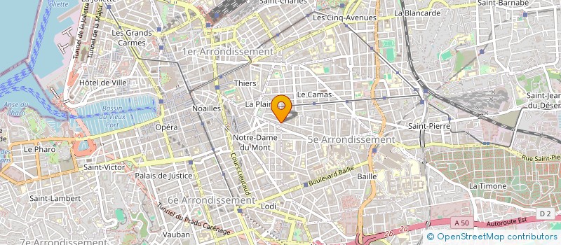 localisation de l'entreprise EL SANTO CACHON à MARSEILLE
