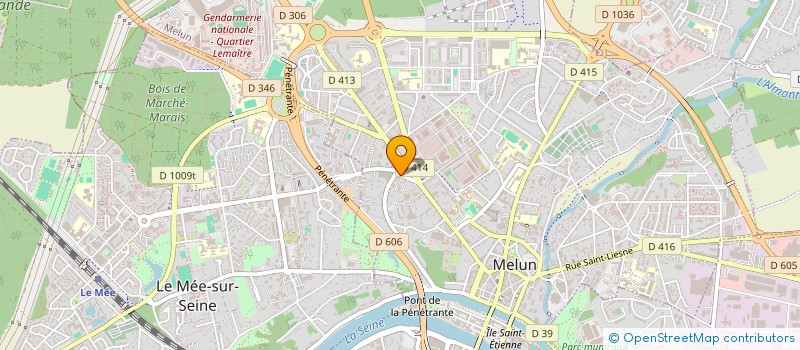 localisation de l'entreprise EL SERVICES à MELUN