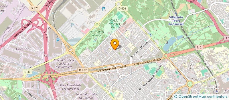 localisation de l'entreprise EL SERVICES à AULNAY-SOUS-BOIS