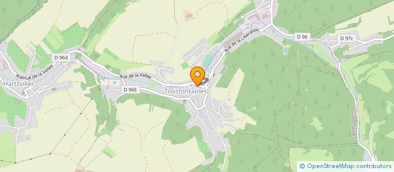 localisation de l'entreprise EL SERVICES SARL à TROISFONTAINES