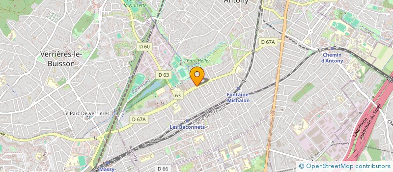 localisation de l'entreprise EL SOCCO BAJO à ANTONY