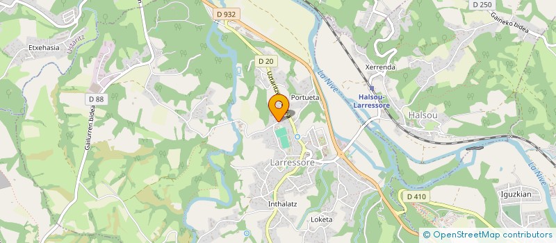 localisation de l'entreprise EL SOL  LARRESSORE