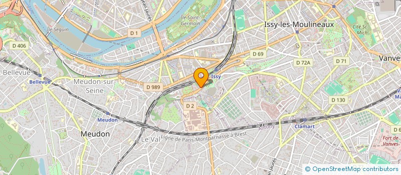 localisation de l'entreprise EL SOLEO CLICHY à ISSY-LES-MOULINEAUX