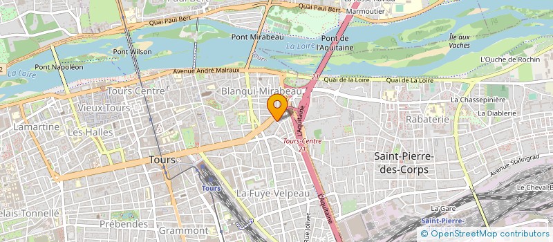 localisation de l'entreprise EL SOMBRERO  TOURS