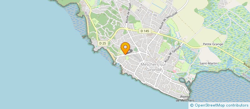 localisation de l'entreprise EL SURF  MESCHERS-SUR-GIRONDE