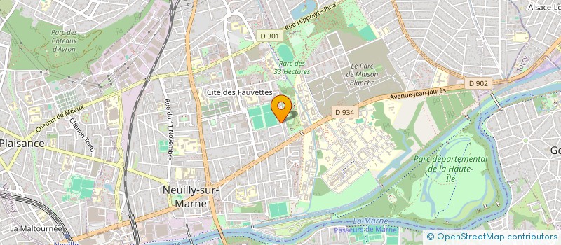 localisation de l'entreprise EL-SY CONSTRUCTION à NEUILLY-SUR-MARNE