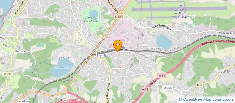 localisation de l'entreprise EL TACO DEL DIABLO DOCKS à BIARRITZ