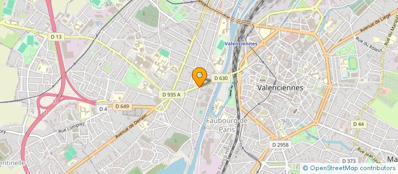 localisation de l'entreprise EL TAPAS à VALENCIENNES