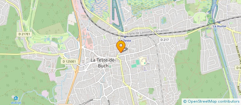 localisation de l'entreprise EL & TO IMMO à LA TESTE-DE-BUCH