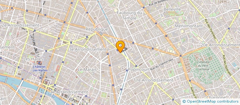 localisation de l'entreprise EL TOPO PRODUCTION  PARIS