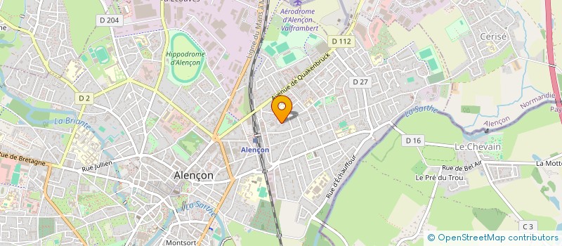 localisation de l'entreprise EL TOQUE CALIENTE à ALENCON