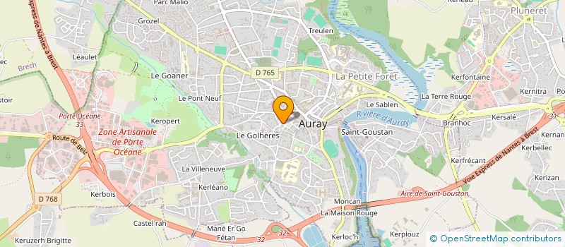 localisation de l'entreprise EL TORO LOCO à AURAY