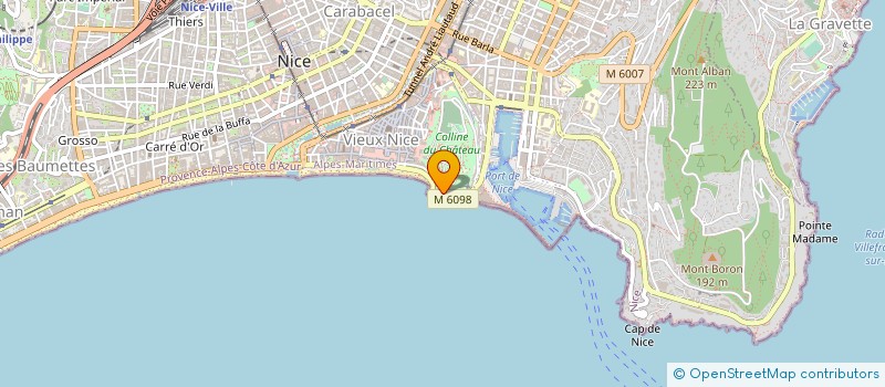 localisation de l'entreprise EL TUCAN VIAJERO à NICE