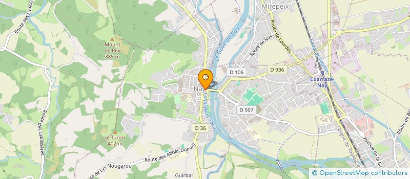 localisation de l'entreprise EL TXOKO à NAY