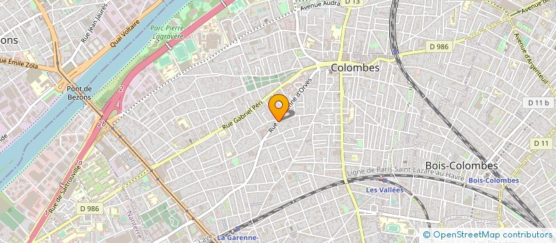 localisation de l'entreprise EL ULTIMO TRAGO à COLOMBES