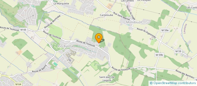 localisation de l'entreprise EL USO MATIERI  PIN-BALMA