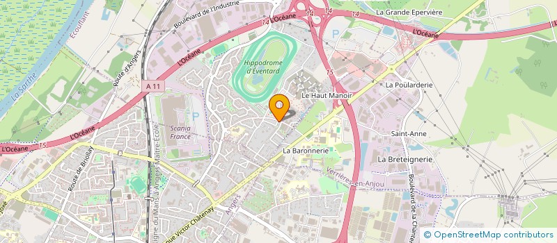 localisation de l'entreprise EL VERGER  ECOUFLANT