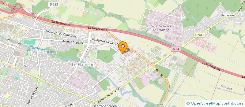 localisation de l'entreprise EL VIGNANCOUR à PAU