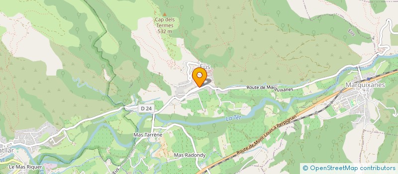 localisation de l'entreprise EL VINYER  EUS