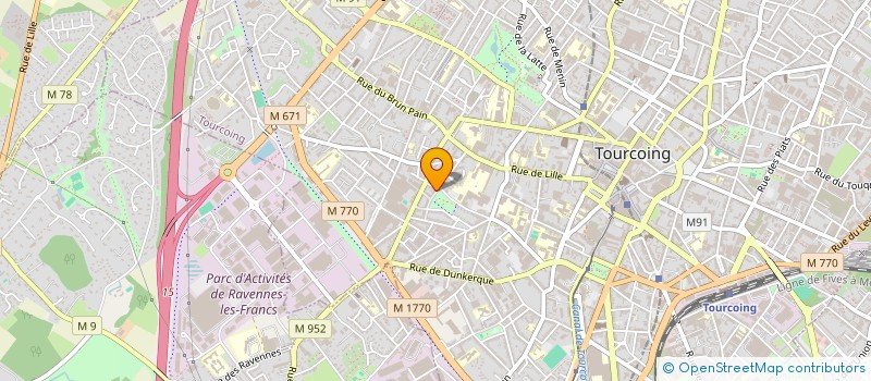 localisation de l'entreprise EL VIVA FAJITAS à LILLE