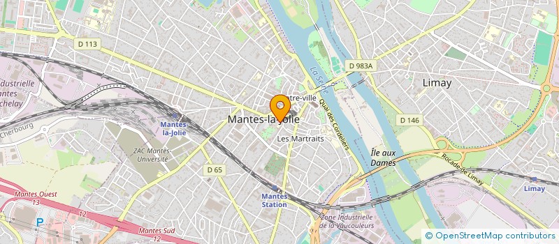 localisation de l'entreprise EL WAFAE à MANTES-LA-JOLIE