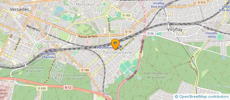 localisation de l'entreprise EL WAHEB  VERSAILLES