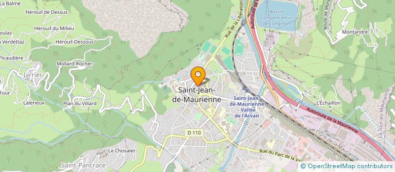 localisation de l'entreprise EL X IR  SAINT-JEAN-DE-MAURIENNE