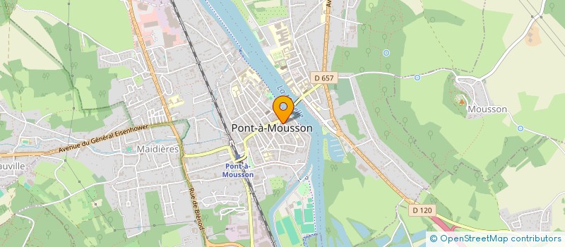 localisation de l'entreprise EL YAACOUBI HOLDING  PONT A MOUSSON