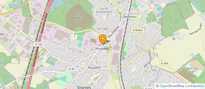 localisation de l'entreprise EL YAMAMA  LIBERCOURT