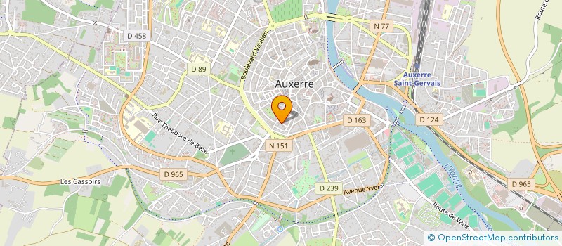 localisation de l'entreprise EL ZEENNI CARL ET CAROLINE à AUXERRE