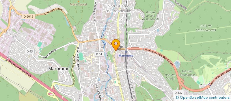 localisation de l'entreprise EL ZEIN  DEVILLE-LES-ROUEN