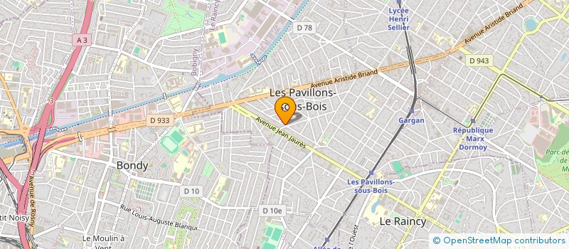 localisation de l'entreprise EL26 à LES PAVILLONS-SOUS-BOIS