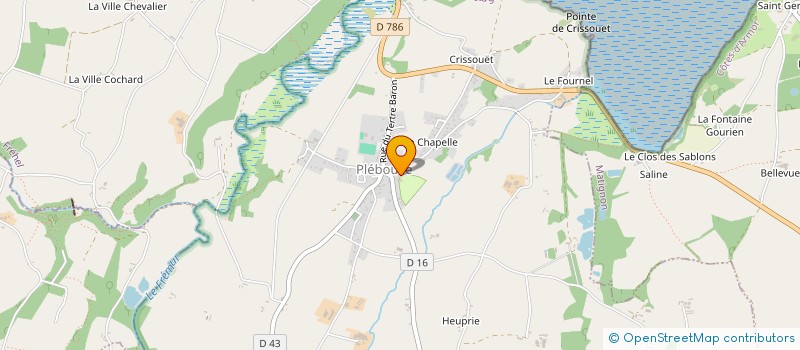 localisation de l'entreprise EL2M CAMPING  PLEBOULLE