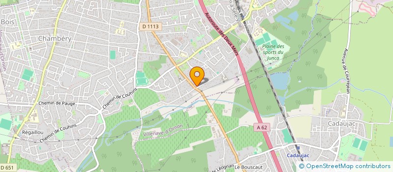 localisation de l'entreprise EL2S  VILLENAVE-D'ORNON