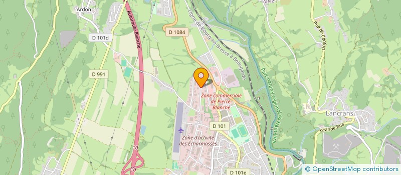 localisation de l'entreprise ELA à VALSERHONE