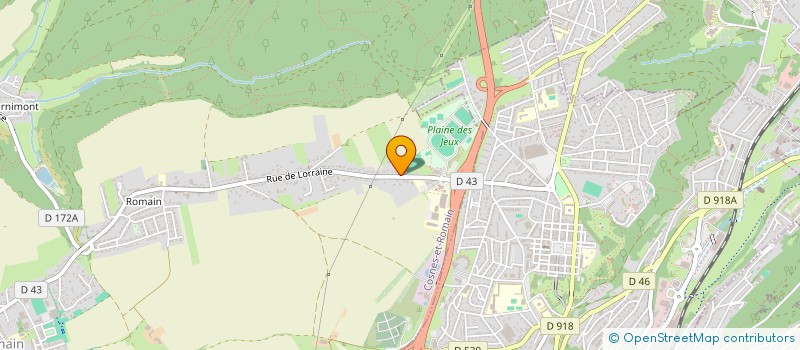 localisation de l'entreprise ELA  COSNES-ET-ROMAIN