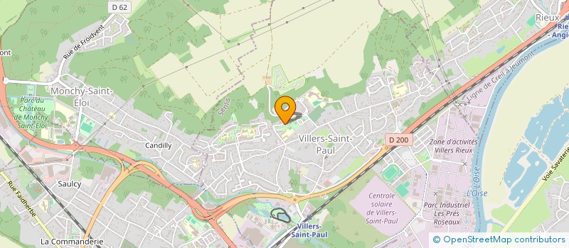 localisation de l'entreprise ELA  VILLERS-SAINT-PAUL