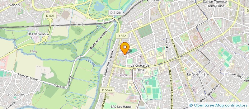 localisation de l'entreprise ELA à CAEN