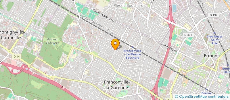 localisation de l'entreprise ELA  FRANCONVILLE