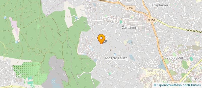 localisation de l'entreprise ELA  NIMES