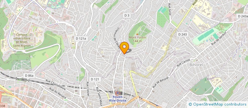 localisation de l'entreprise ELA à BOIS-GUILLAUME