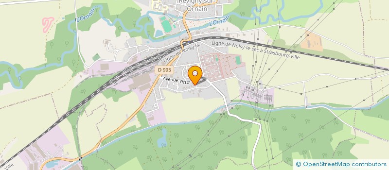 localisation de l'entreprise ELA'CAR TRANSPORT  REVIGNY-SUR-ORNAIN